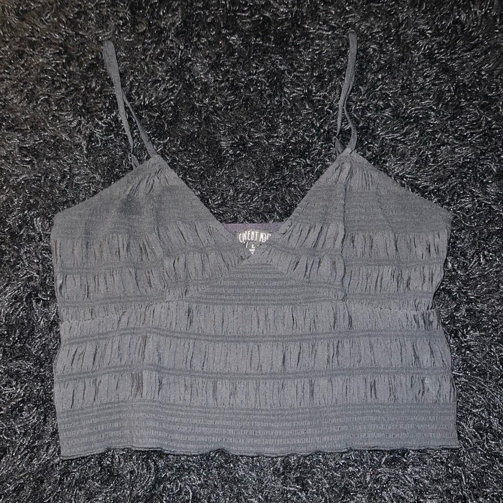 current mood ruched tank